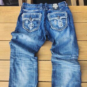 Rock Revival Lowry Straight 38"x29"